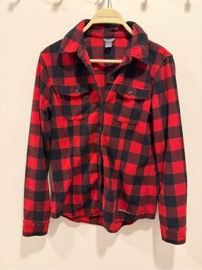 Eddie Bauer Fleece Lumberjack Button Up
